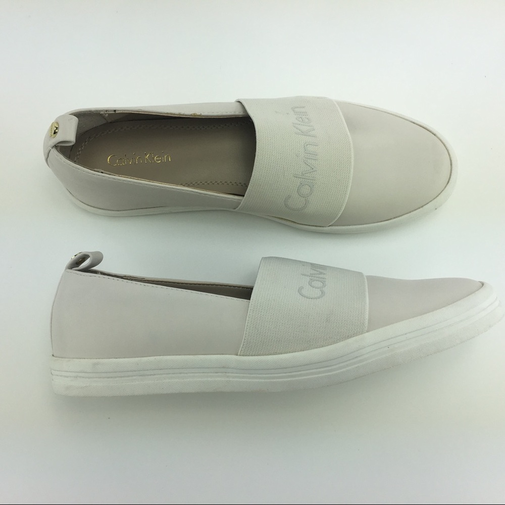 Calvin Klein Morina Sneakers Cream Size 6.5
